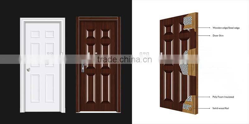 China directly export fashion american steel doors cheap security door