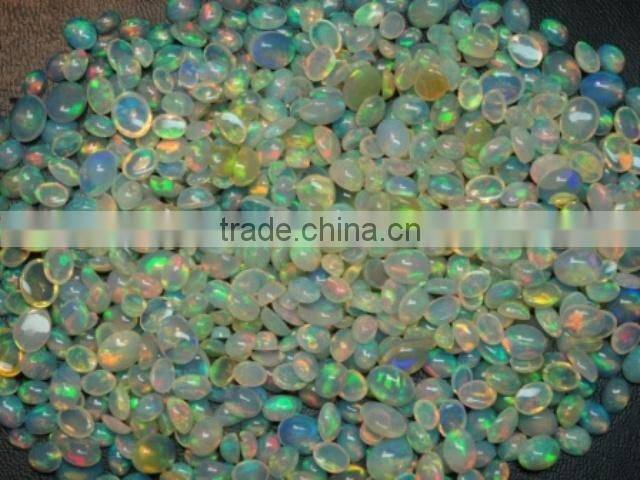 opal cabs, mixed shape, mm size