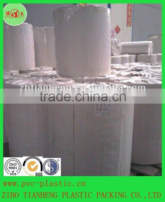 Hot sale no bluish pvc film to make cloth box