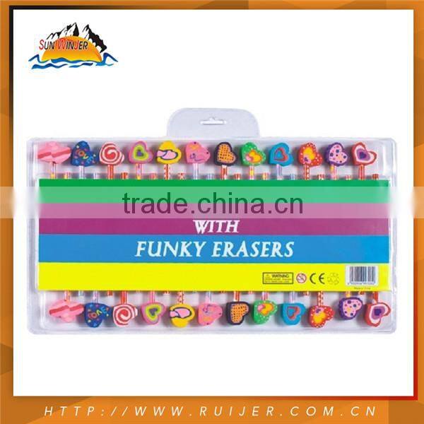 Durable Hot-Sale Hb Wood New Design Lastest Cheap square pencil topper