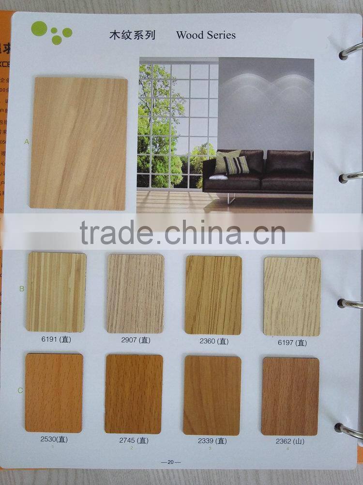 Wood grain fireproof wall decorative board/formica sheet sizes/formica laminate price
