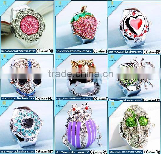Fashion lovely strawberry jewelry girl's quartz brand watches