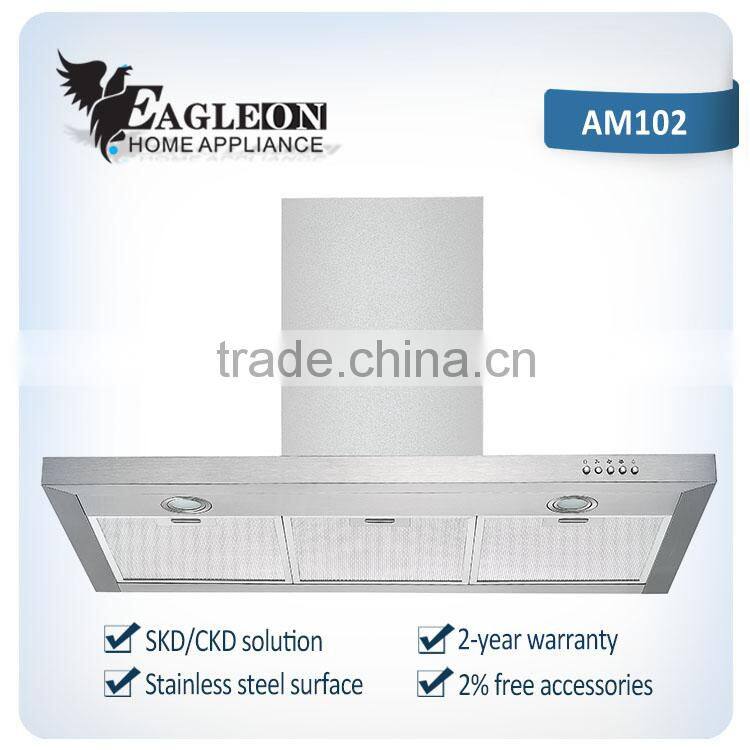 2016 new design range hood/chimney AM102