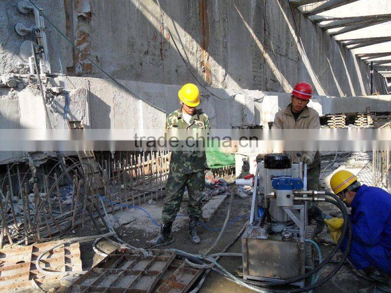 Professional Hydraulic Diamond Wire saw machine for reinforced concrete cutting