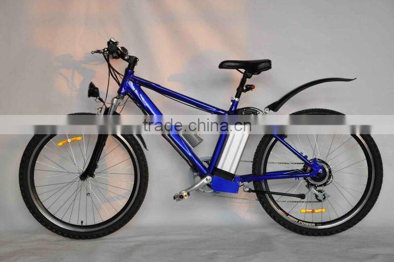 aluminum 7 speed gears 36v 250w electric mountain bicycle
