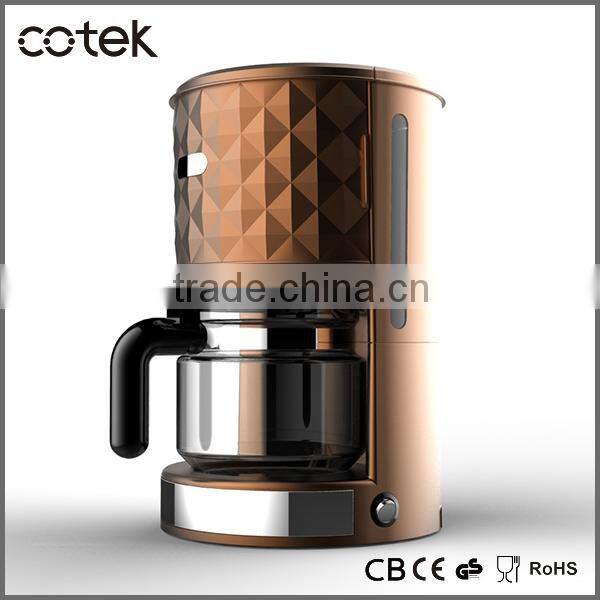DIAMOND DESIGN HIGH TEMPERATURE DRIP COFFEE MAKER