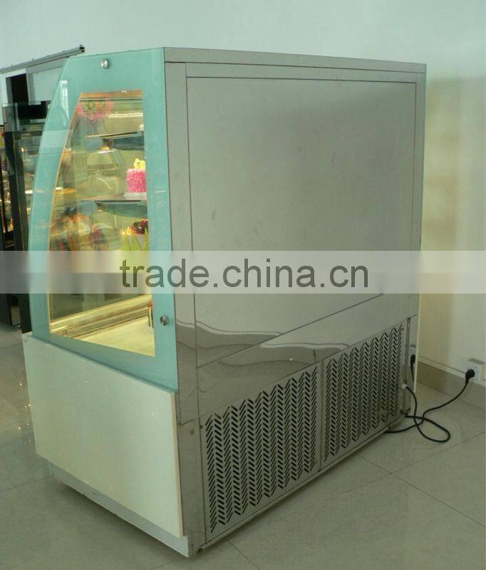 Cake display chiller frost free with temp.+3~+10degree C