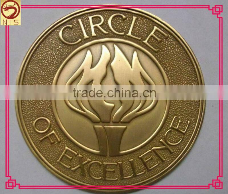 high quality challenge custom gold numismatic coins