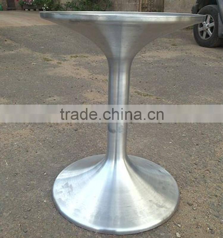 Custom wrought iron table bases unique black cast iron table base