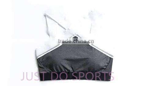 Sexy female sports bra, sweat running damping summer sports and fitness clothing