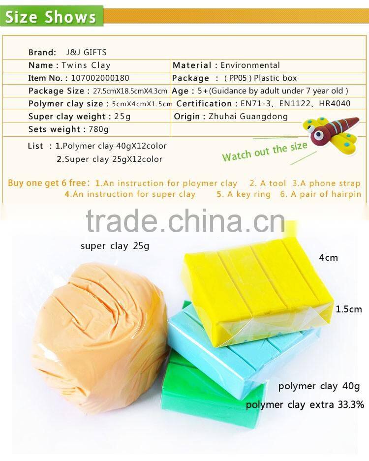 Kids Creative Toys DIY Clay Magic Super Light Clay Handmade Craft Making Kit For Children