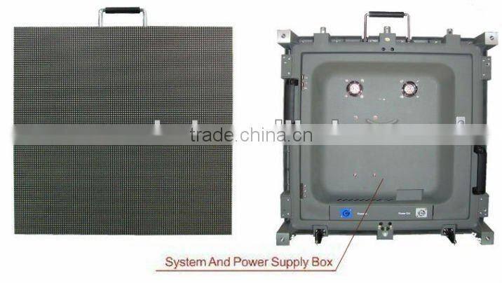 Shenzhen manufacturer HD led video wall P3.91 SMD die-casting aluminum led display screen for rental