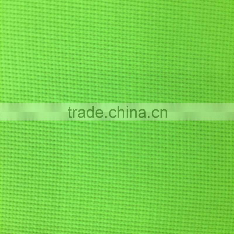 100gsm 100%polyester warp knitted fluorescent fabric for safety vest
