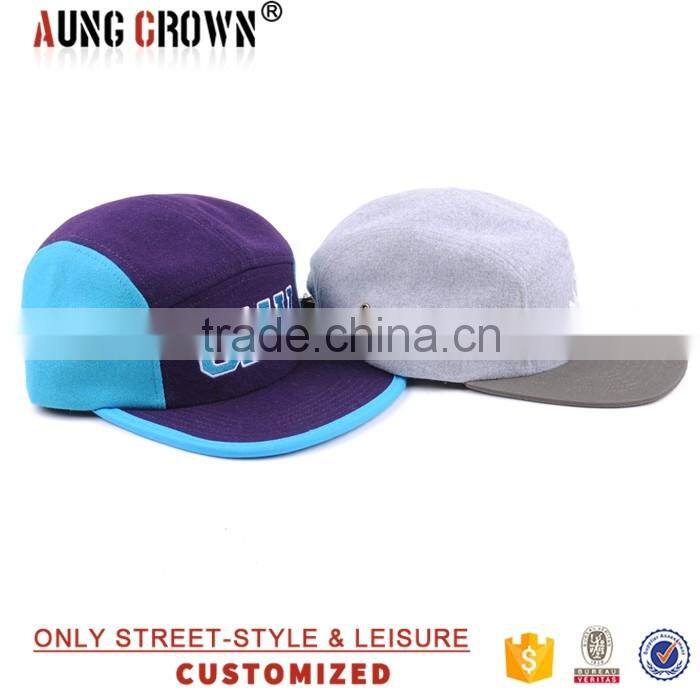 Free size 5 panel cap factory