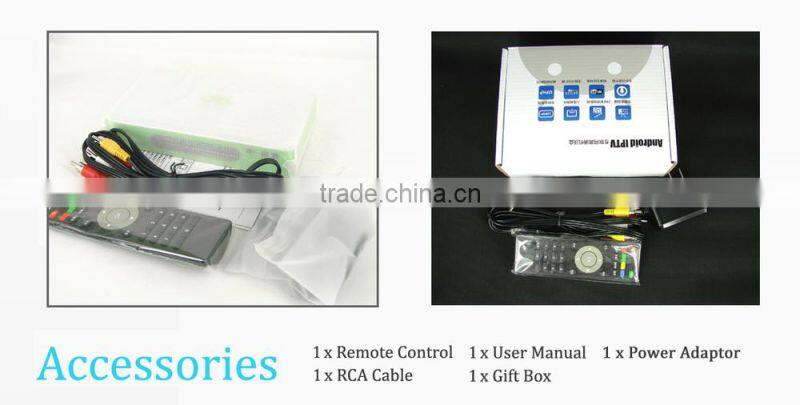 Amlogic S805 TV Receiver 4-Core HD with IPTV Android Operation System