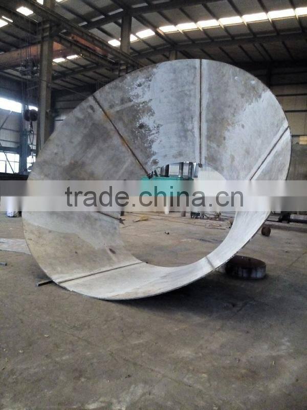 Q245R conical dished head , steel cone,conical steel tube