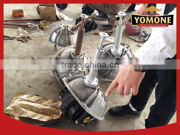 Stable and easy to operate amusement park rides ground grid bumper car for sale