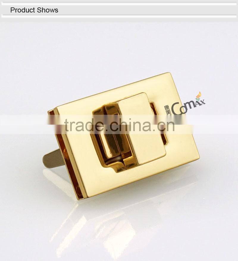 Hot Sale Fashion Custom Bag Metal Handbag Twist Lock