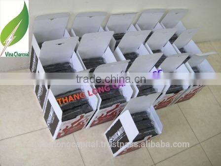 Best sell no chemical barbecue coconut shell charcoal briquettes