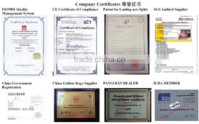 1W RGB disco laser for ourdoor indoor night club lighting