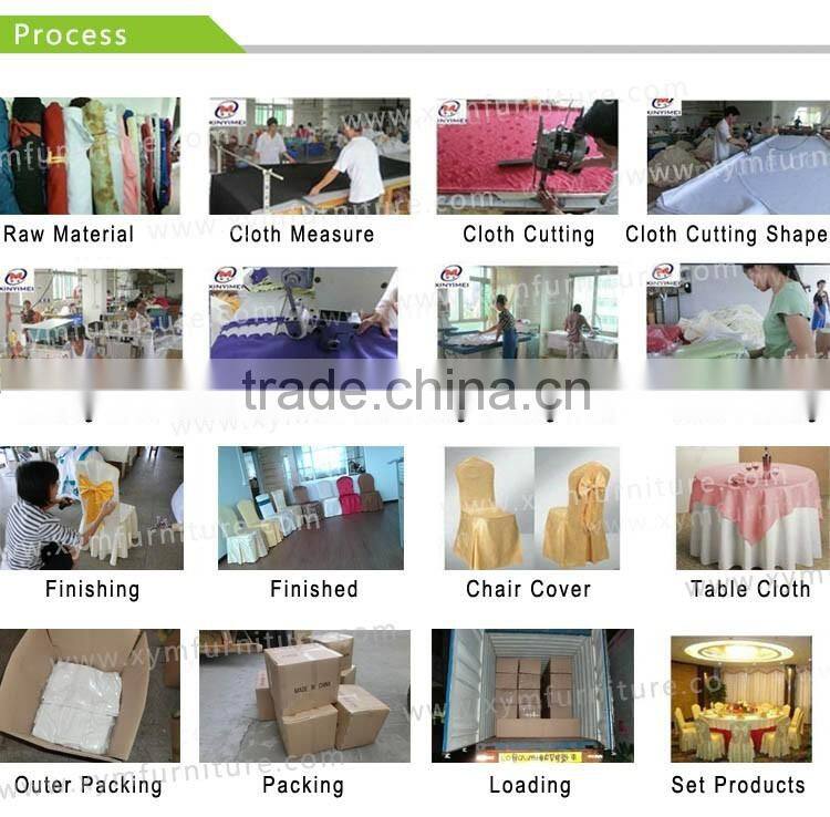good design popular durable polyester wedding chair covers