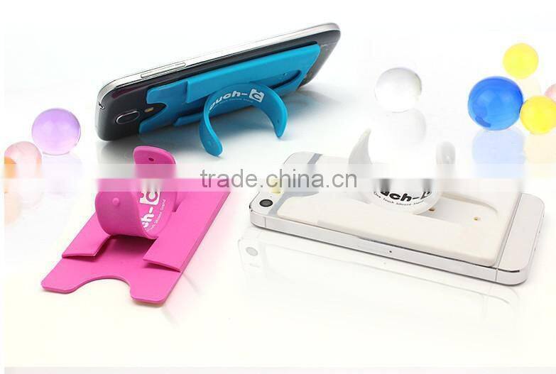 Wholesale China gift free samples silicone card holder wallet