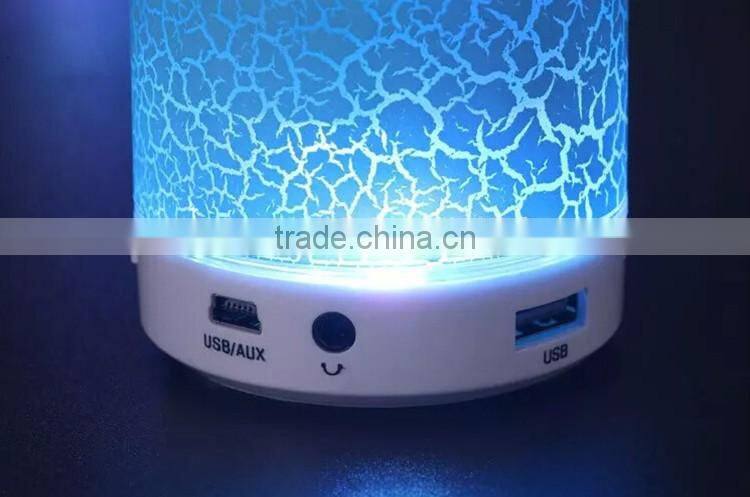 Factory Wholesale Price Mini Wireless Speaker with Led Light