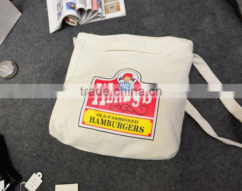 casual little fresh canvas tote shoulder bag