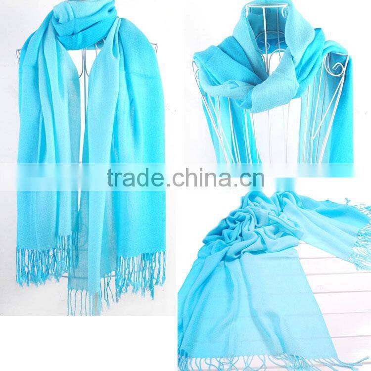 2014 Brand New Women's Fashion Long Large Soft Shawl Stole Pashmina Scarf Gradient Cashmere Scarf Wraps