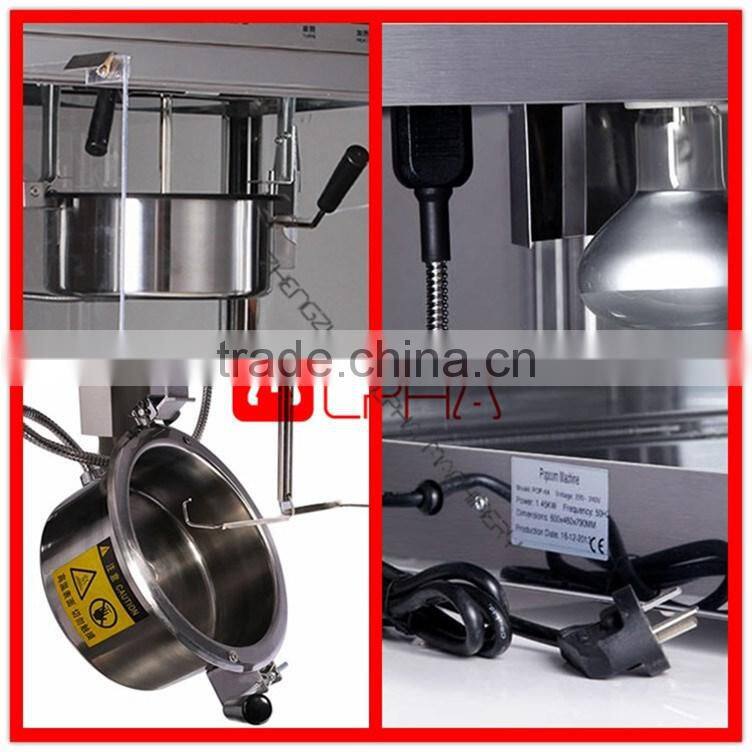 Electric power popcorn machine/full automatic popcorn machine on sale
