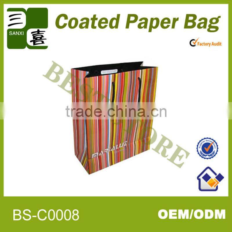 Secure & hot seal paper promotion bag for candy