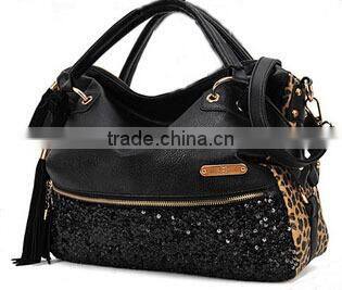 Popular classic leopared sale fashion women bags