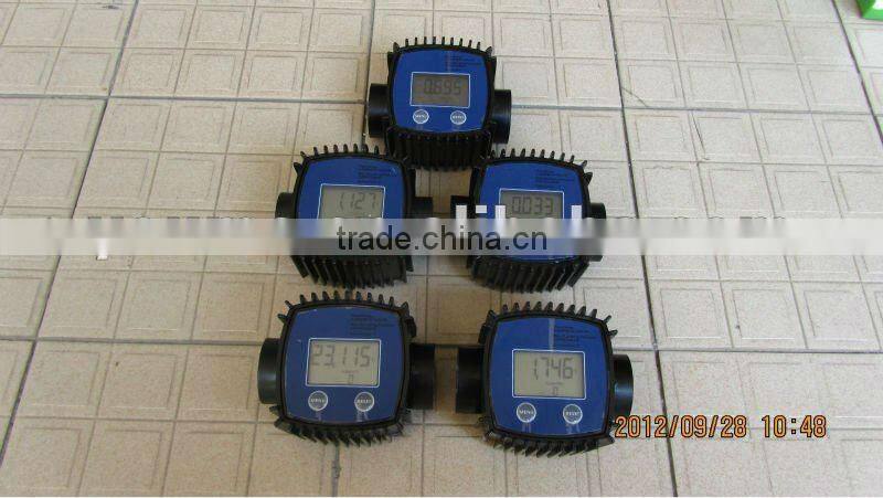 Singflo hydraulic oil flow meter/fuel oil flow meter/ accurate flow meter with battery