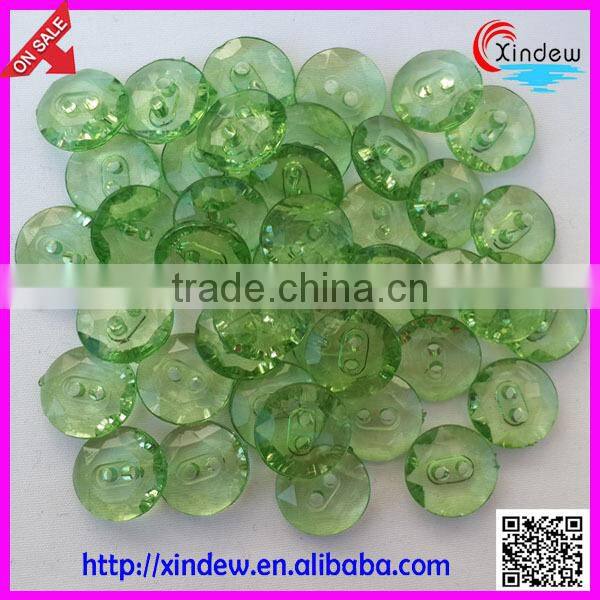 Fashion design acryl buttons for baby sweater/female fashion
