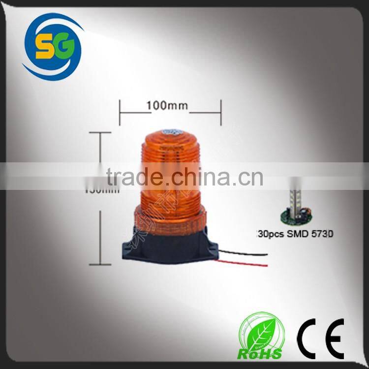 LED strobe warning light DC10-110V amber LED beacon flashing light