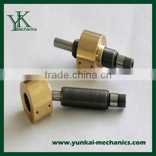 Brass and stainless steel screw nut and bolt, high precision cnc lathed parts