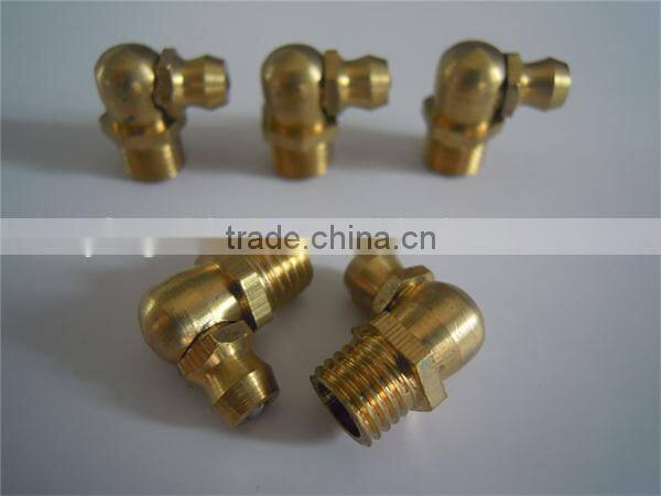 brass grease nipple 90degree PT1/8"x28