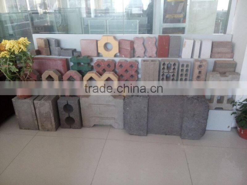 geethy block machine QTM6-25 mobile cement Block making machine