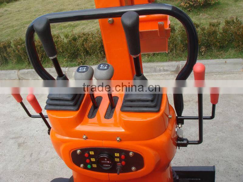 Nante hydraulic crawler mini excavator 1 ton with CE for FARM