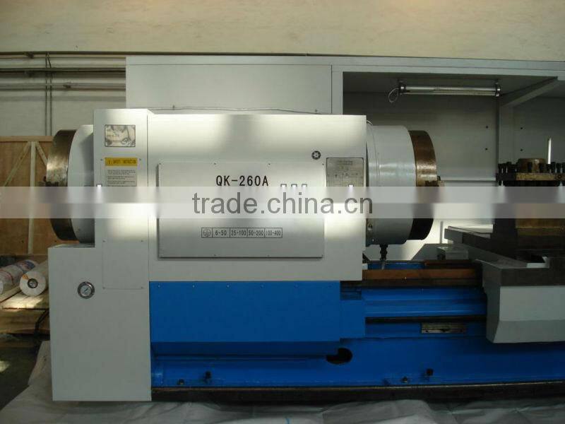 10" Large Spindle bore CNC Pipe Theading Lathe Machine QK-260A / CNC Oil Field Lathe