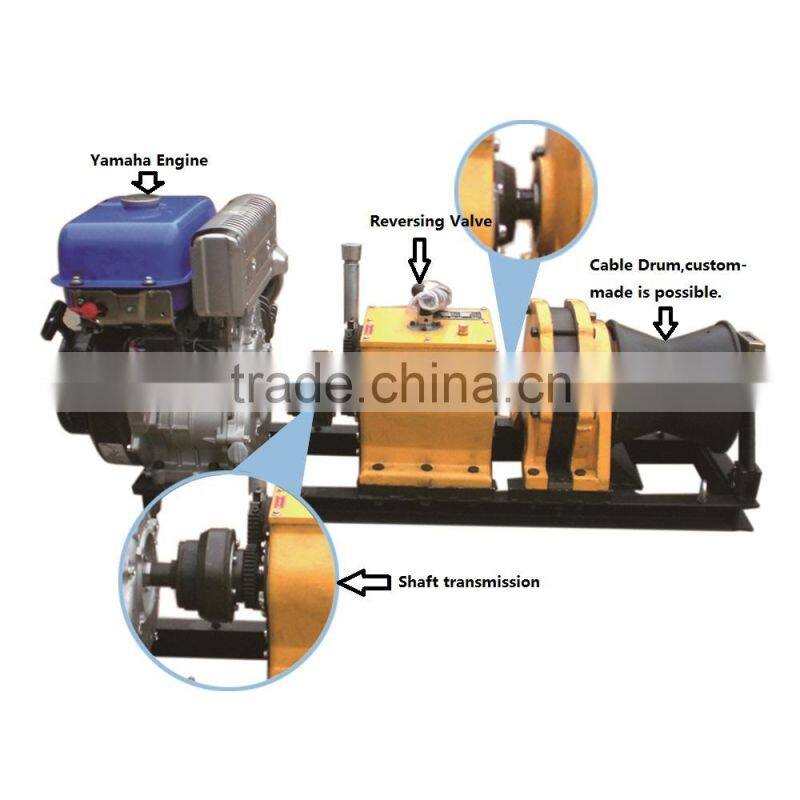 Hot sale 5 Ton Speedy Gasoline Powered Towing Winch