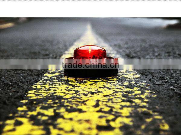 warning beacon lighting on the road, car or safty box