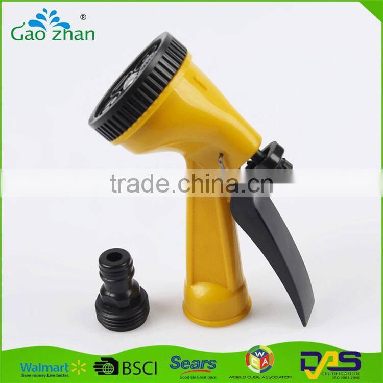 5-Function settings water saving zinc alloy Agricultural Nozzle garden hose nozzle