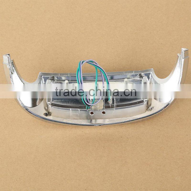 Chrome Front LED Fender Tip Light For Electra Glide Ultra Limited FLTRU
