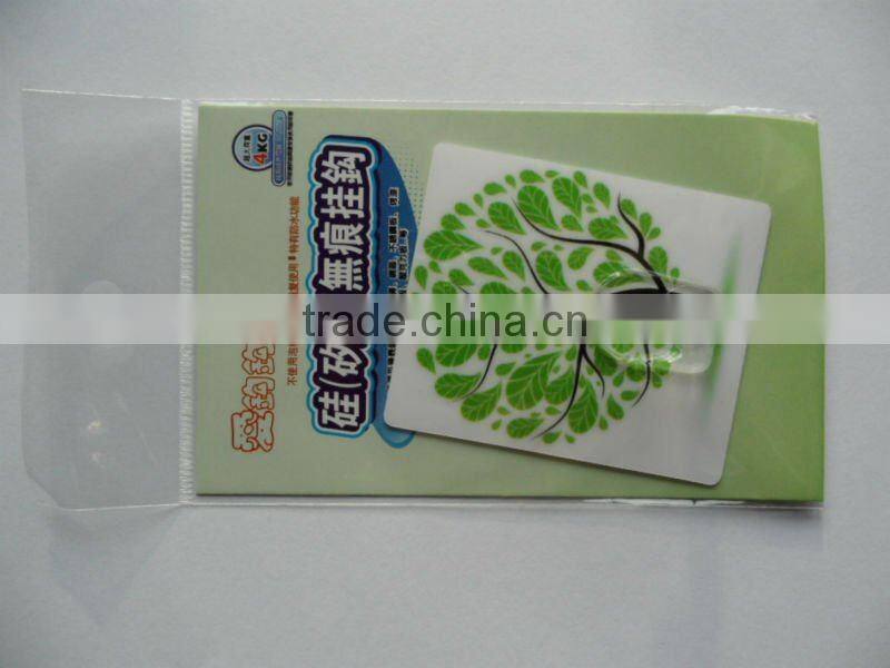 Fashion silicone houseware removable Decorative hook