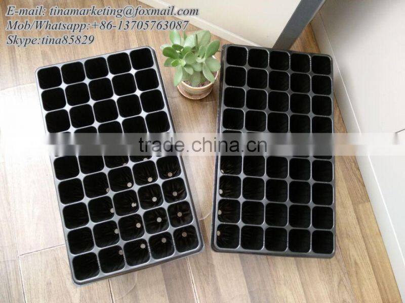 45 Cell Plastic Tubs of Seedlings of Forest and Tree, Plastic Plug Nursery Seed Growing Tray Provided by China good suplier