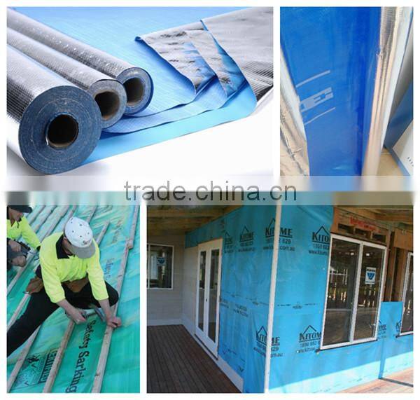 reflective foil heat insulation material for building roof