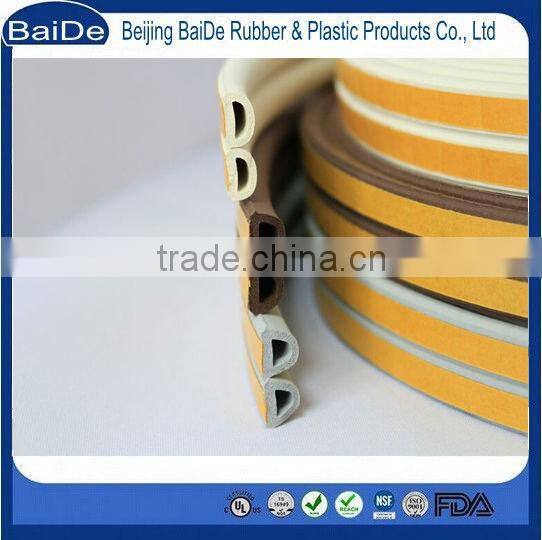 Chinese excellent D shape adhesive door seal