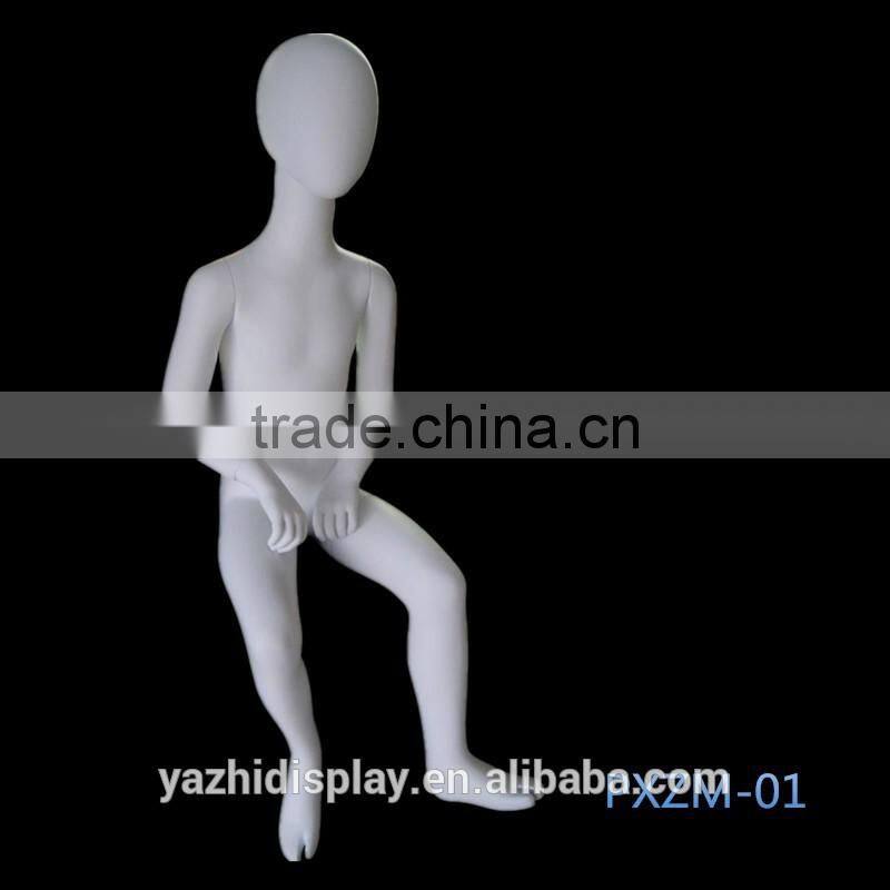 Fashion little boys size model, sitting child mannequin for sale