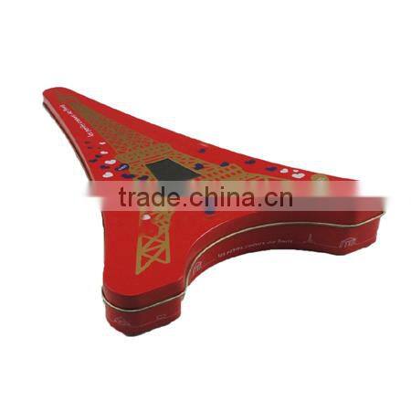 heart shape chocolate tin box